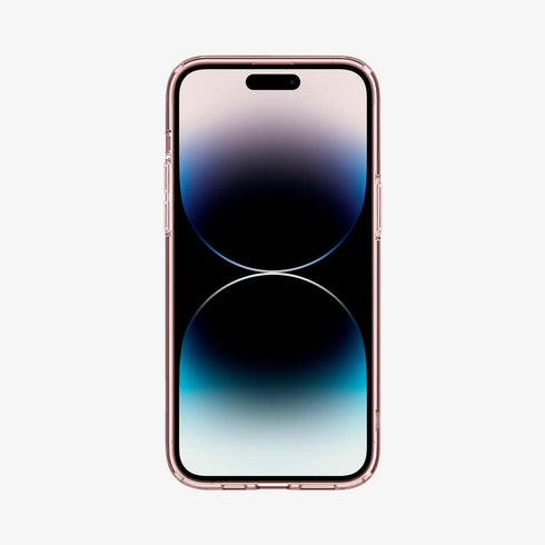 ACS04816 - iPhone 14 Pro Max Case Ultra Hybrid in crystal clear showing the back